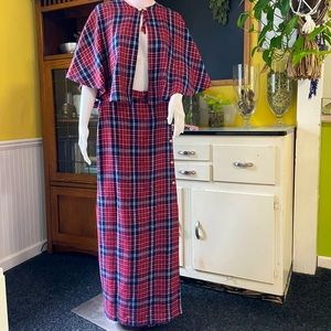 Vintage Maxi Pencil Skirt with Capulet